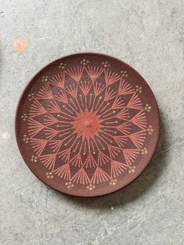 PepTalks Small Rose  Sun Decorative Plate