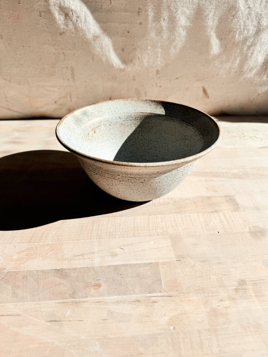 Speckled Buff Cauldron Bowl