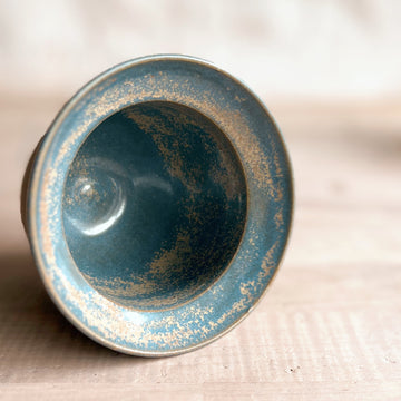 Tea Cup in Blue Lichen