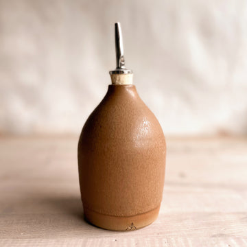 Oil Bottle in Clay